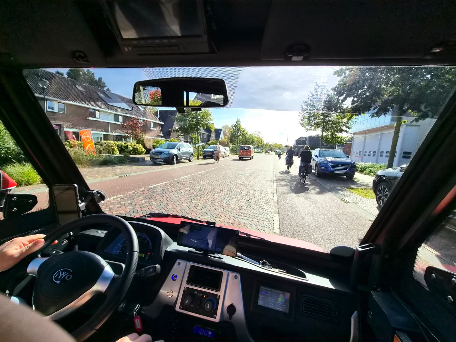 Binnen bij de U Mobiel